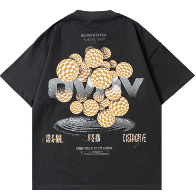 

Men FADED NEON LIGHTS Print Black White TeeShirt 2022Summer Unisex Short Sleeve 100%Cotton t shirts Oversize O-neck Top футболка