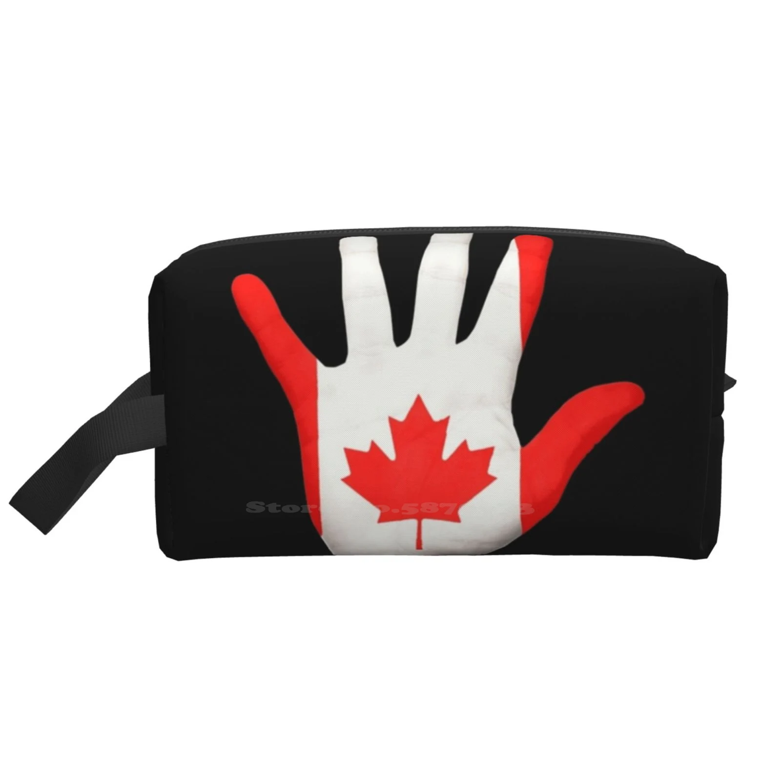 

Canada Hand Digital Storage Bag Travel Bag Storge Bags America Americas Canadian Flag Countries North North America States