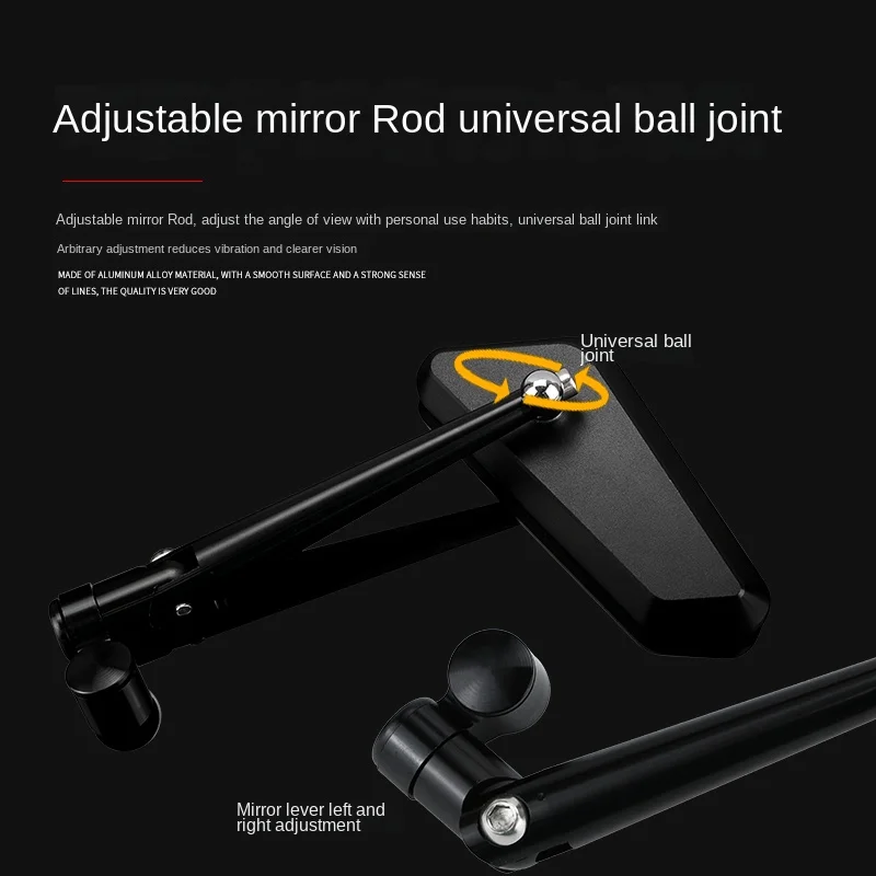 Мотоциклетное зеркало заднего вида NMAX155 NVX155 модифицированное ромбовидное XMAX300