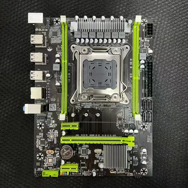 Фото Материнская плата X79 PRO для настольных ПК, сокет LGA2011, поддержка памяти DDR3 ECC и процессоров E5 2680 v2 №2