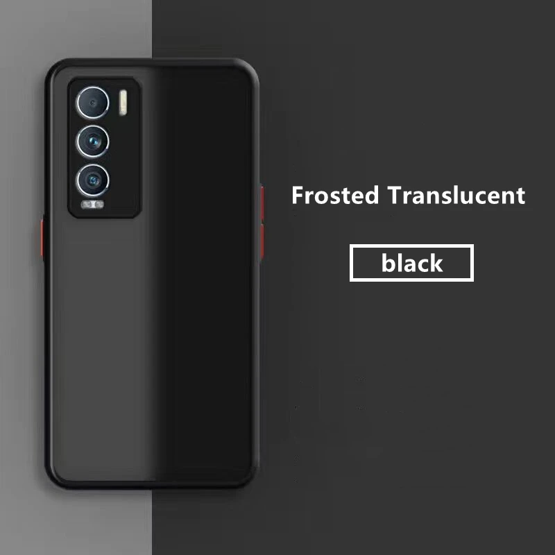 funda for realme gt master edition case stylish frosted clear phone cover for realme gt2 pro gt neo 2 3 q3s case silicone bumper free global shipping