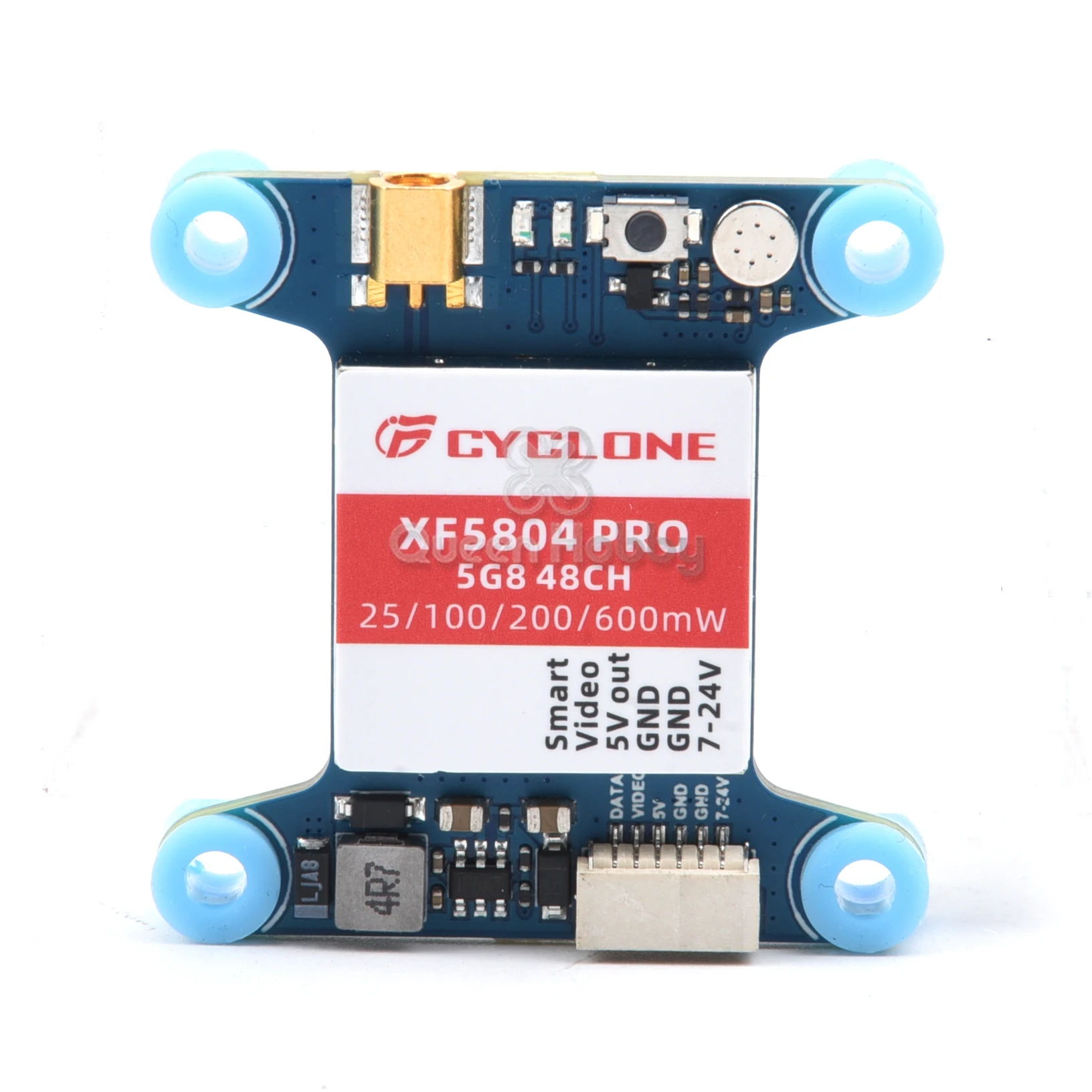 

Новый видеопередатчик XF5804 PRO FPV 5,8G 48CH 25/200 / 600mW переключаемый OSD Регулируемый MMCX VTX