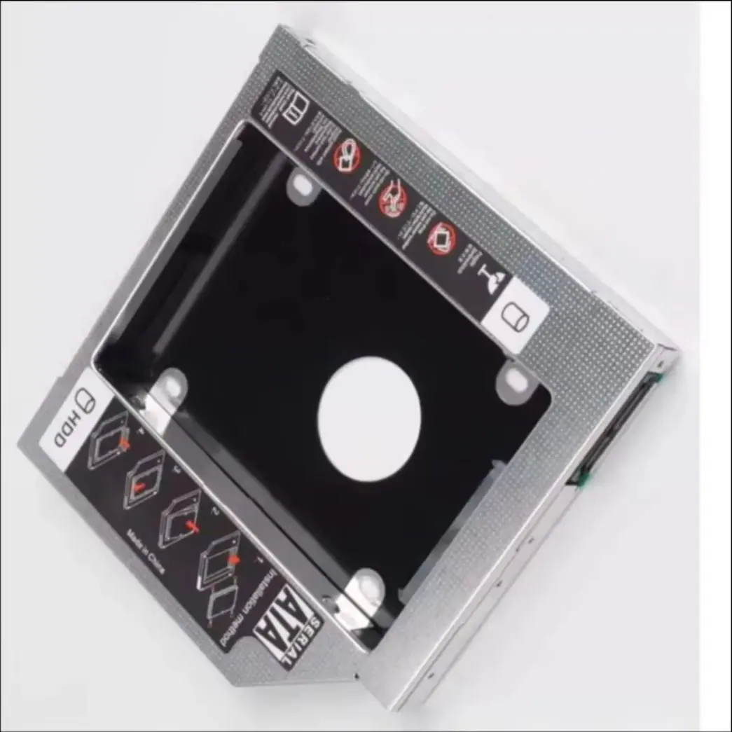 Фото Второй дополнительный жесткий диск HDD, оптический отсек, кронштейн-адаптер для Clevo P170HM P157SM P370SM P170SM P151HM1 W370ST W370ET W150er №1