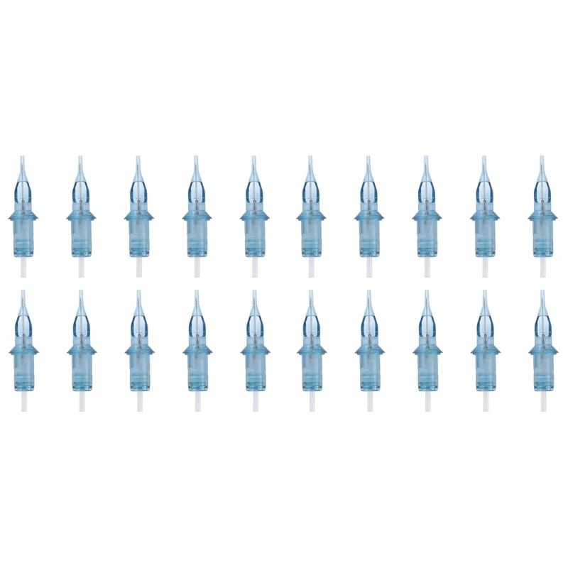 

Disposable 20Pcs Permanent Makeup Tattoo Cartridge Needle Rl/Rm/M1/Rs Eyebrow Lips Eyeliner Makeup Tattoo Pen 3Rl