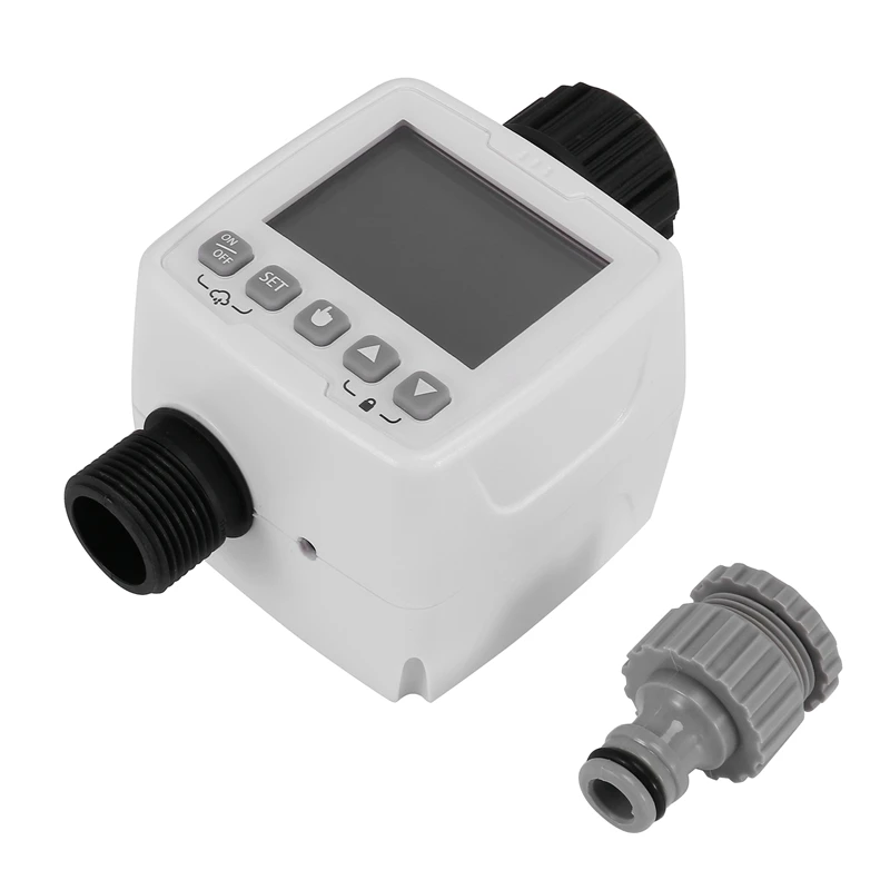 

Таймер спринклера, таймер воды для шлангов, программируемый таймер для шланга с IPX5 водонепроницаемостью для газонов и сада