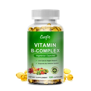 Imported Catfit Multivitamin B Capsule Anti-alopecia Skin Repair liver Health&Energy Care VB complex vitamins