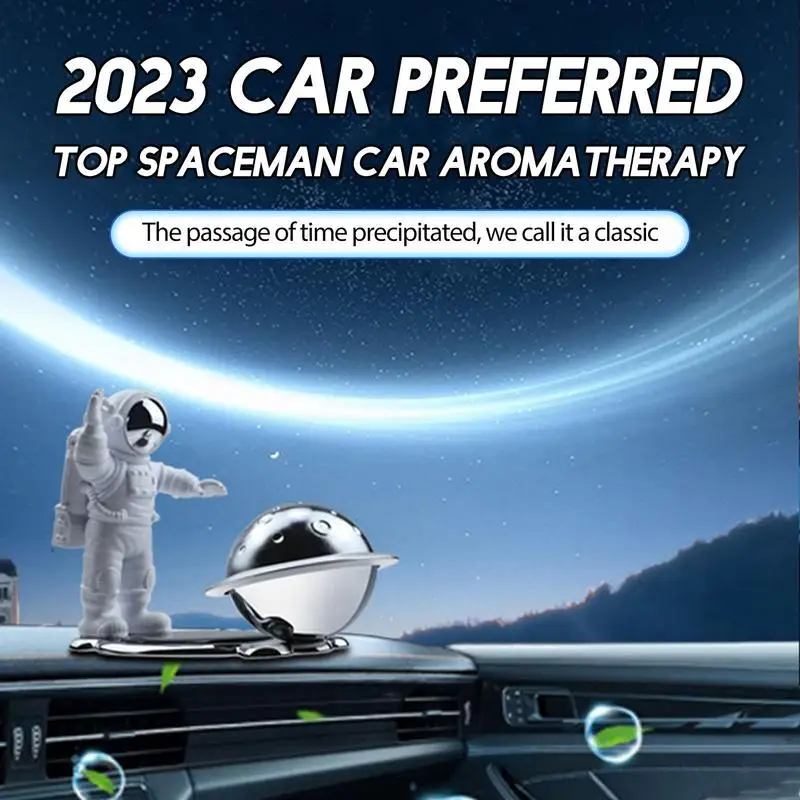 

Solar Energy Car Aromatherapy Air Freshener Rotary Dashboard Decoration Ornament Environmental Auto Diffuser Perfume Astronaut