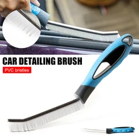1pcs car door window seal strip cleaning brushes multipurpose hand held groove gap cleaning tools car interior cleaning brushes