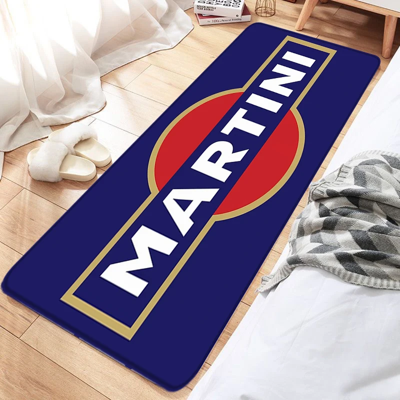 Напольный коврик для прихожей м-Мартини гоночный Придверный ванной комнаты с