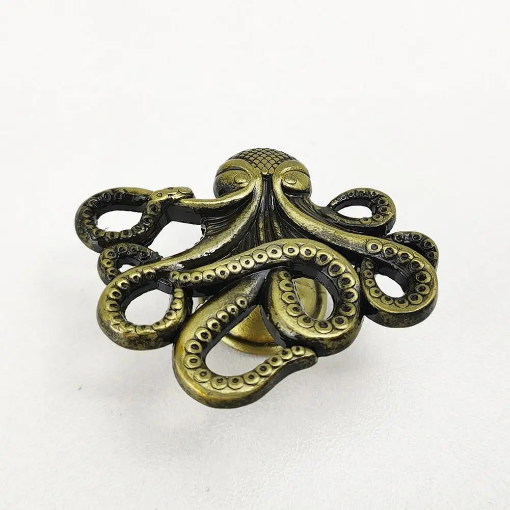 Ящик в форме осьминога ручка из цинкового сплава для мебели ручки шкафов детской