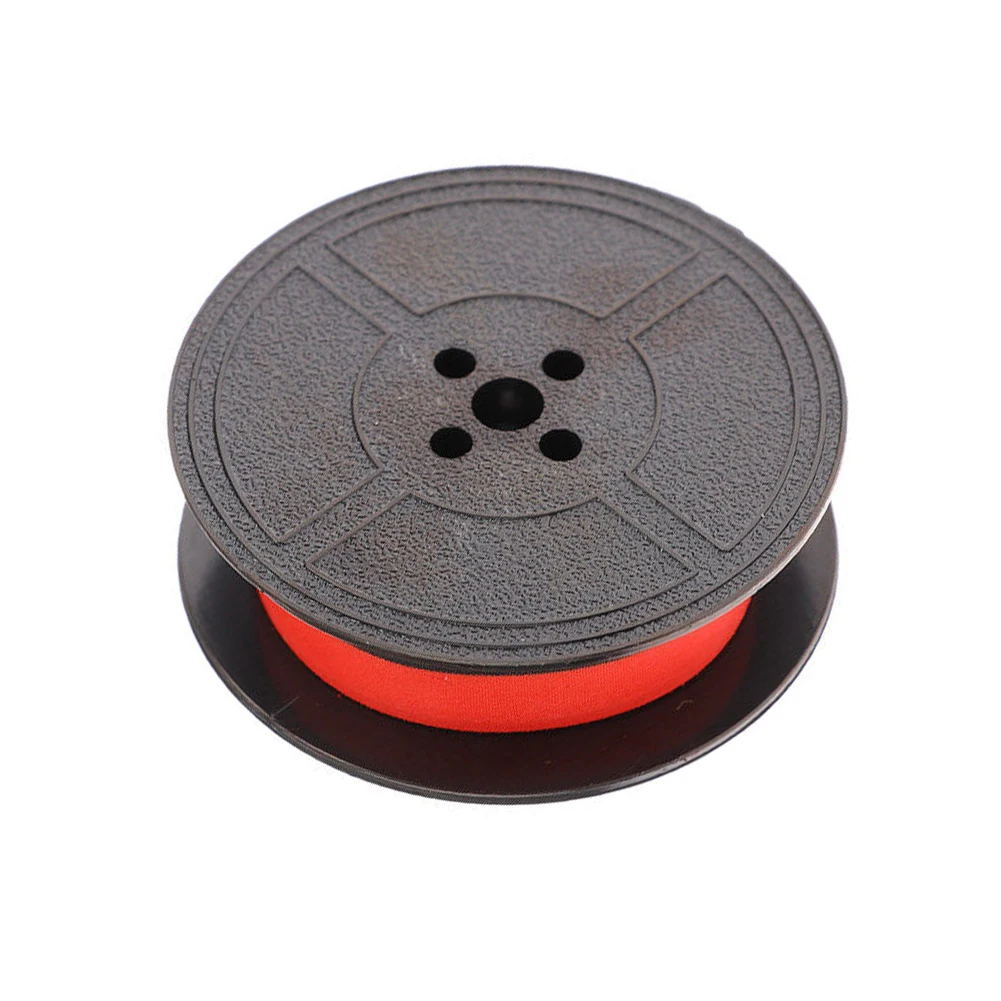 

Ribbon Typewriter Ribbon Label Printer Red Typewriter Universal Black Compatible Core English Office Equipment