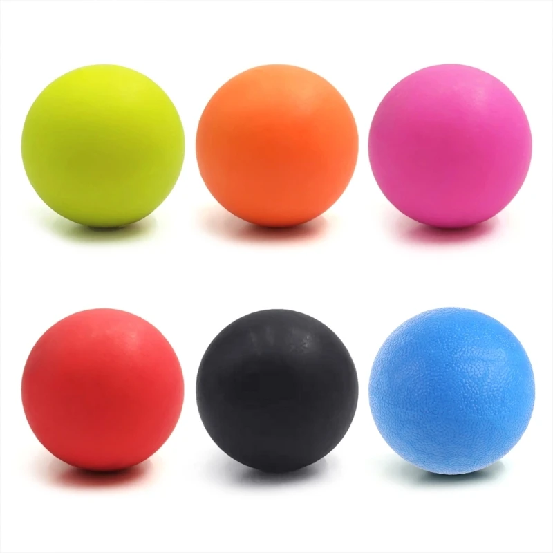 

Massage Balls Stress Balls Deep Tissue Massage Ball Trigger Point Therapy Muscle Relax Physical Therapy 6 Color