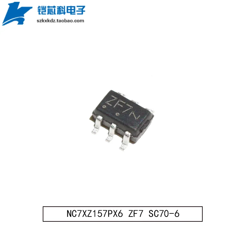 10 шт. NC7SZ157P6X TinyLogic UHS 2-входной неинвертирующий мультиплексор SC70-6 СХЕМЫ МАРКИРОВКИ: ZF7