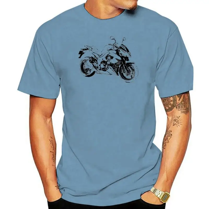 

2023 New Summer Men Hip Hop Tee Shirt Z 1000 Mod. 2013, T-Shirt Street Motorcycle Z1000 Slim T-shirt