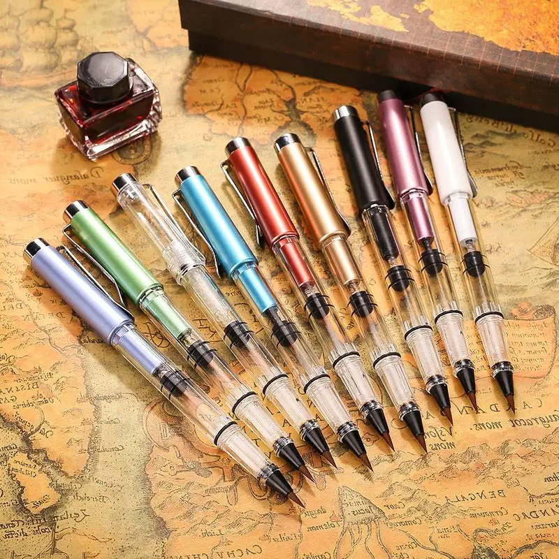 

9pcs High Quality Brush Soft Hair Calligraphy Pen Artist Watercolor Painting Writing Tool School Office Supply Stationery Gift