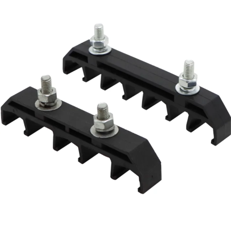 Однополюсный скользящий контактный провод зажим для лифта 3/4