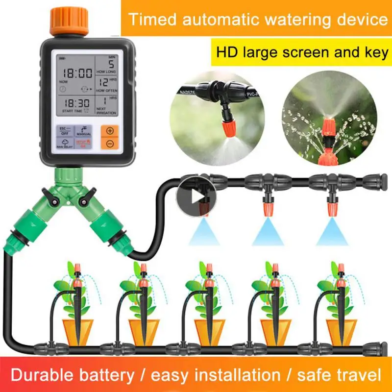 

Прочный водозаборный фильтр, контроллер полива Ip65, водонепроницаемая ирригационная система, износостойкий умный таймер полива