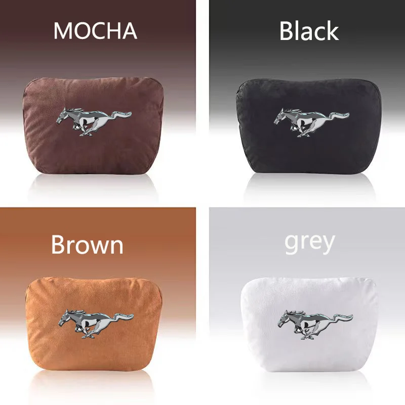 Высококачественная мягкая подушка для шеи на подголовник автомобиля Ford Mustang GT 2019