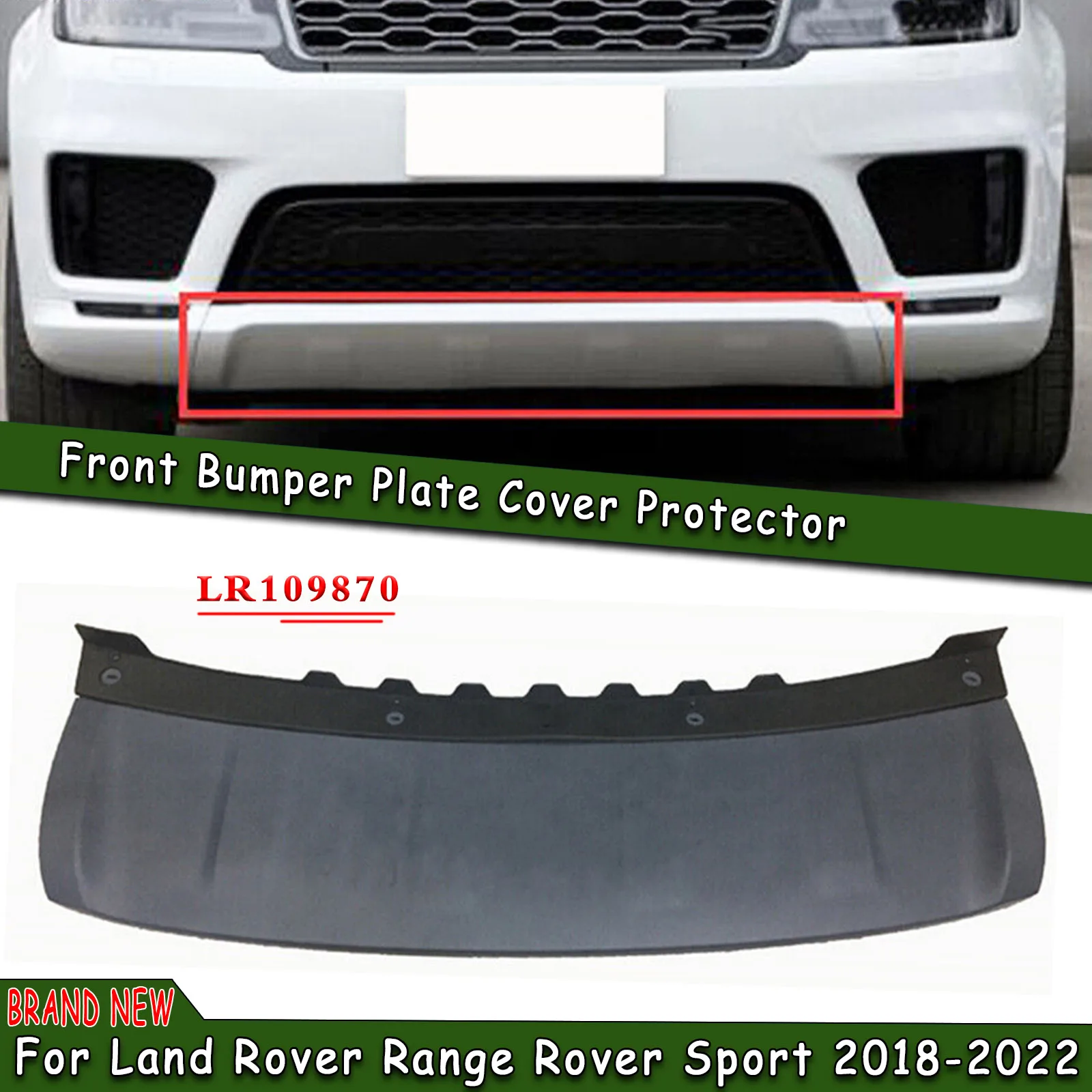 Защита переднего бампера защита от буксировки крюк для прицепа автокомплект Land