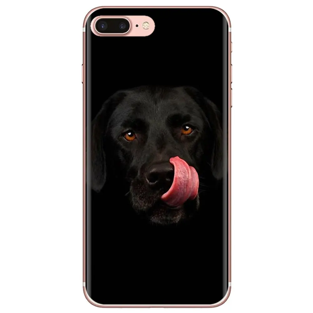 Hello Black Lab щенок Лабрадора для iPod Touch iPhone 10 11 12 Pro 4S SE 5C 6 6S 7 8 X XR XS Plus Max 2020 корпус |