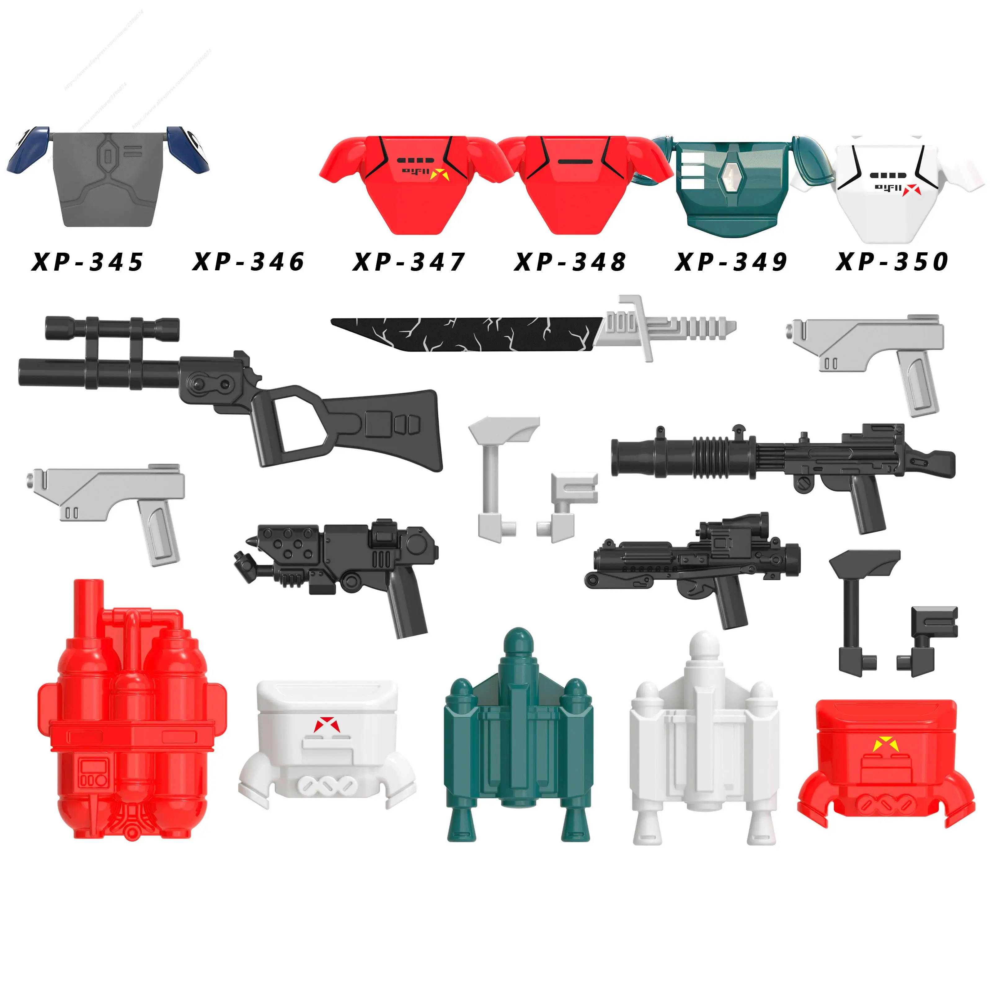 

Single Figures Head accessories Building Blocks toys Series-KT1045