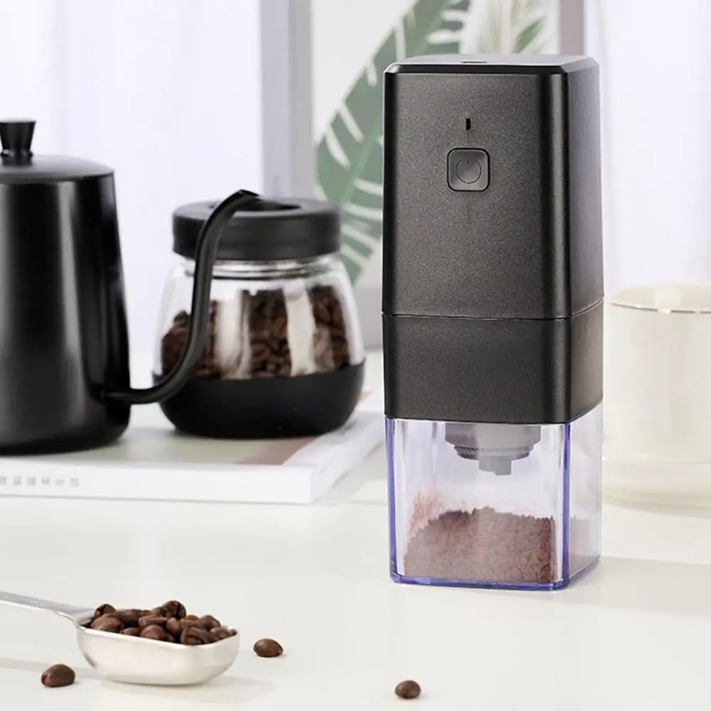 

New Portable Electric Coffee Grinder Adjustable Grind Size Professional Charging Coffee Beans Mill Grinder