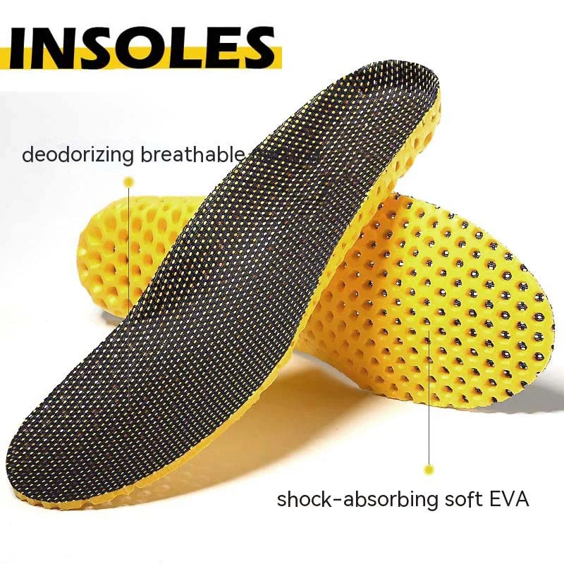 

Breathable Insoles Memory Foam Template Shock Absorption Shoe Pad Padding for Foot Pads Running Arch Insole Cushions Inner Soles