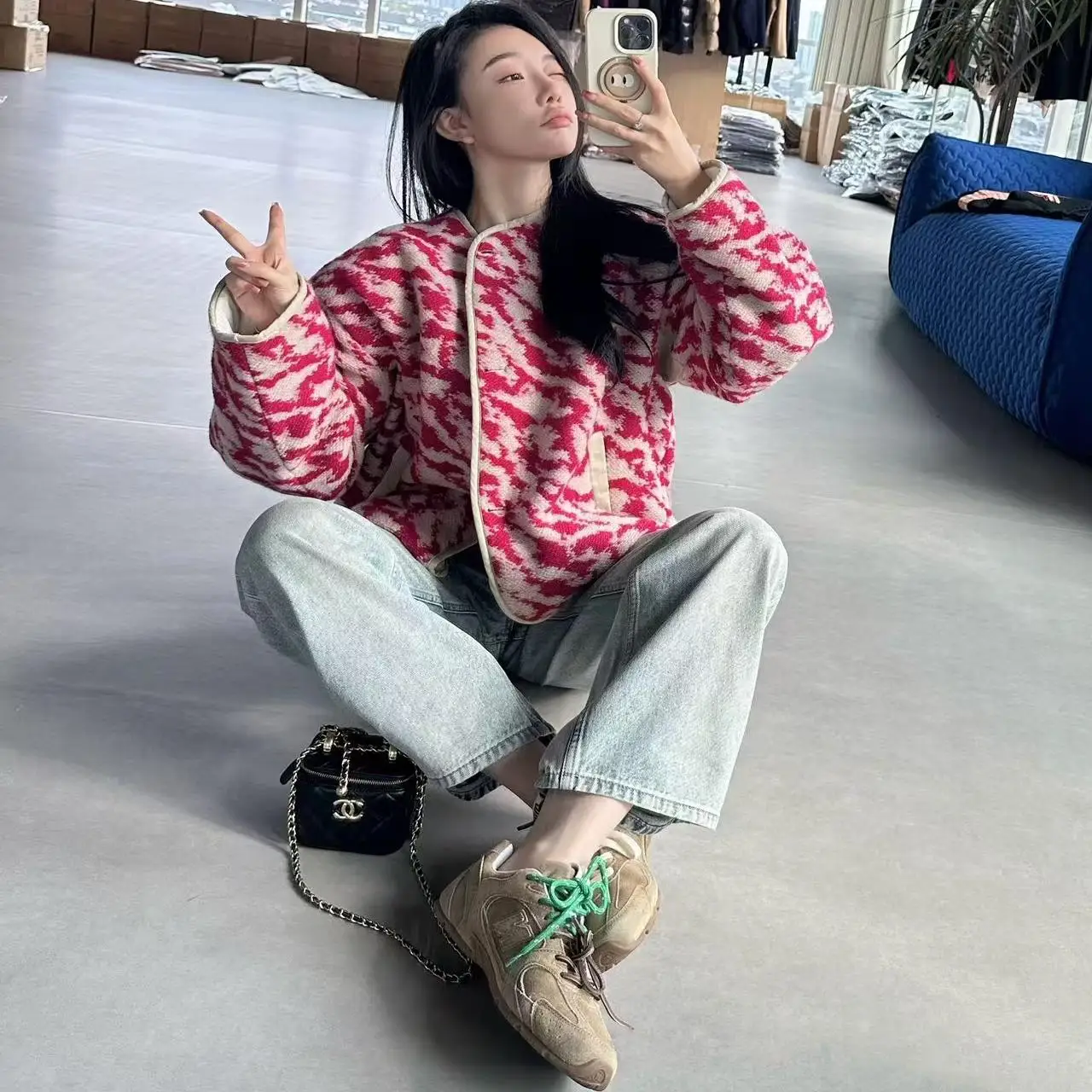 Закрыть глаза! Красивый и утепляющий профиль. Дизайн из смешанного флиса.