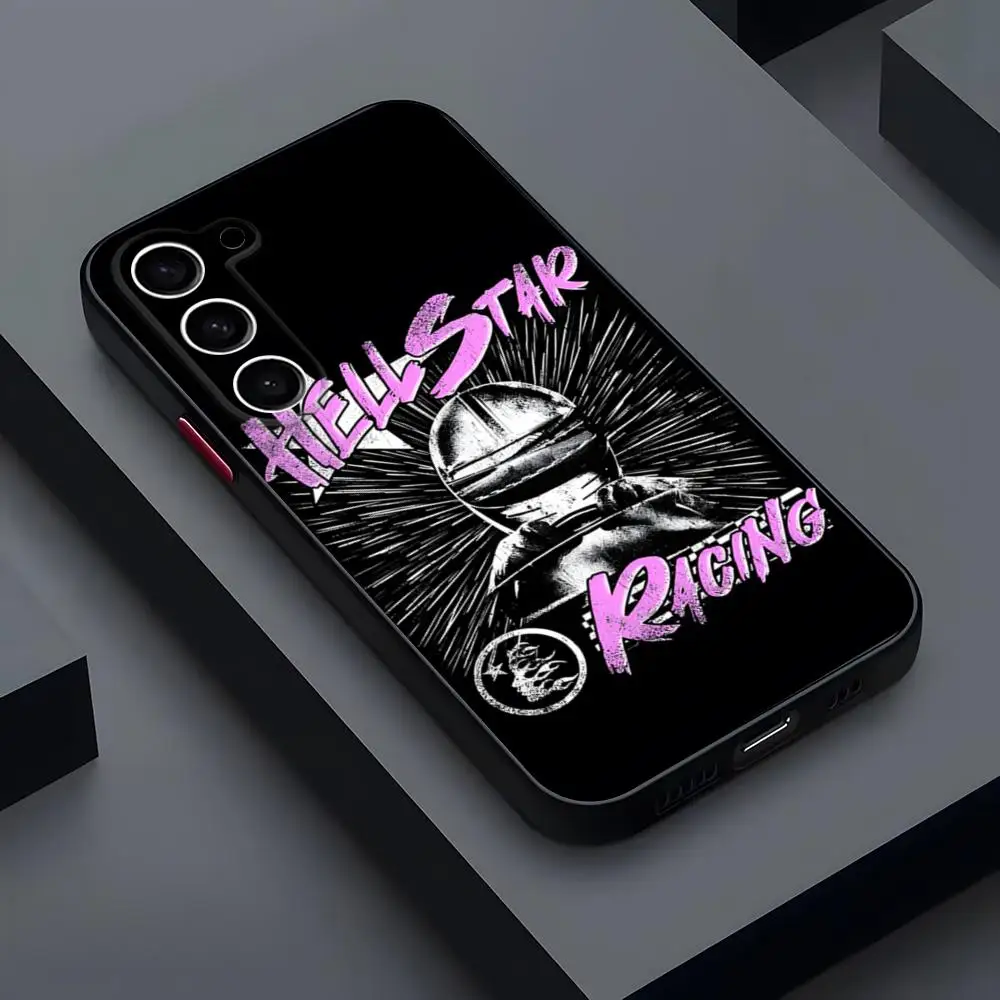 H-HellstarS модный чехол для телефона матовый прозрачный Samsung S25Plus S21fe S22 FE S23 Ultra S24 Plus S25