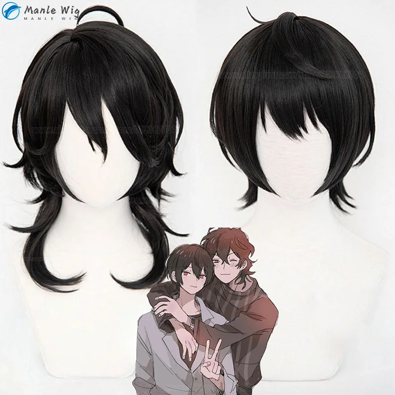 

ES Ensemble Stars Cosplay Knights Sakuma Ritsu Wig UNDEAD Sakuma Rei Wig Heat Resistant Synthetic Hair Party Wigs + Wig Cap