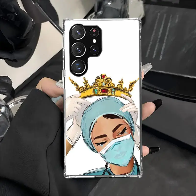 Чехол для телефона Medicine Nurse Doctor Samsung Galaxy S25 S23 S24 Ultra S22 Plus S21 S20 FE S10E S10 + S25U Мягкий