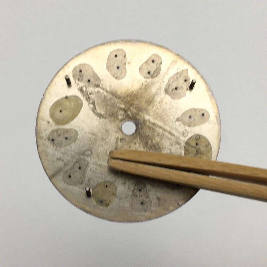 No logo 28.5mm watch dial replacement, modified dial, luminous face, for NH35A movement BC5 Men Watch Accessories