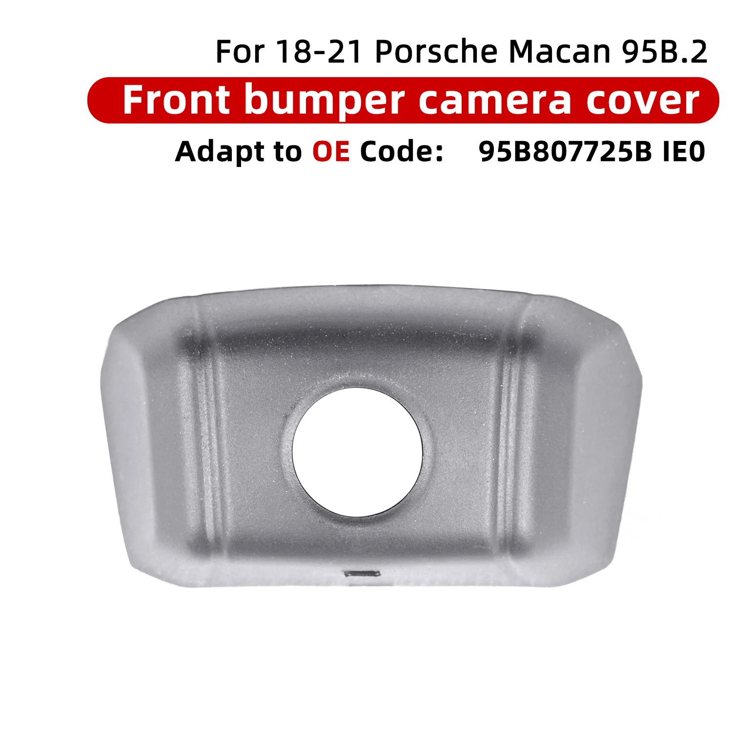 Для Porsche Macan 95B.2 MacanOE 2018-2021 гг. крышка камеры переднего бампера OE95B 807725 Кронштейн B1E0