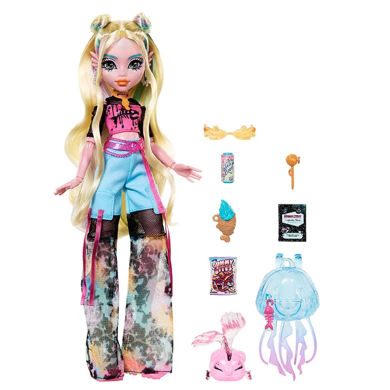 Фото 【new】in stock Official Genuine Barbie Monster High Series Handmade Collection Commemorative Toy Exquisite Birthday Gift №4