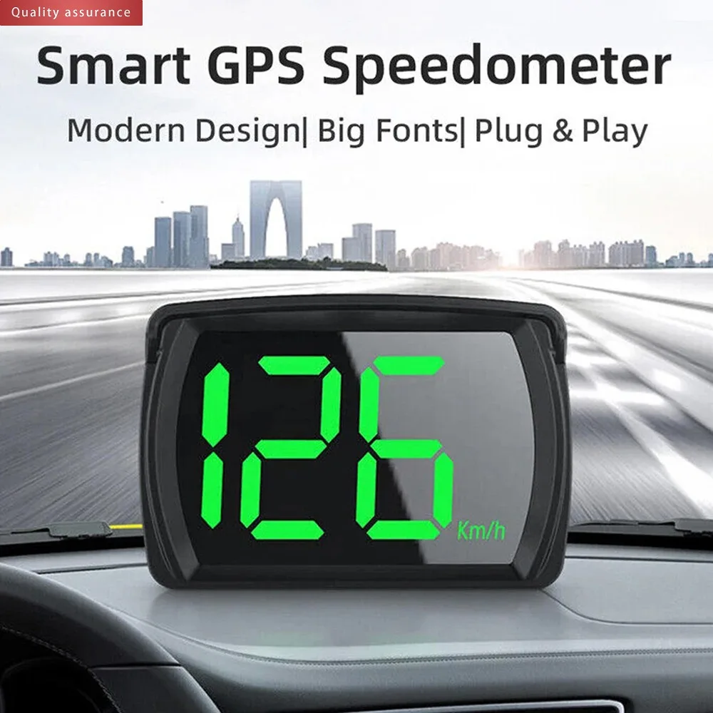 Автомобильный HUD проекционный дисплей GPS Hud Цифровой спидометр с большим шрифтом