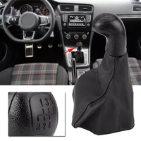 5 speed gear shift knob gaiter boot leather gearbox gear shift collars for mercedes vito w638 1996 1999
