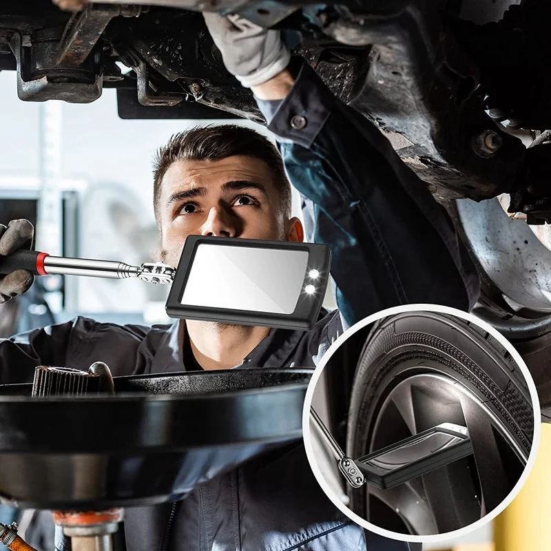 5 шт. черный магнитный инструмент для захвата телескопические палочки поворотное