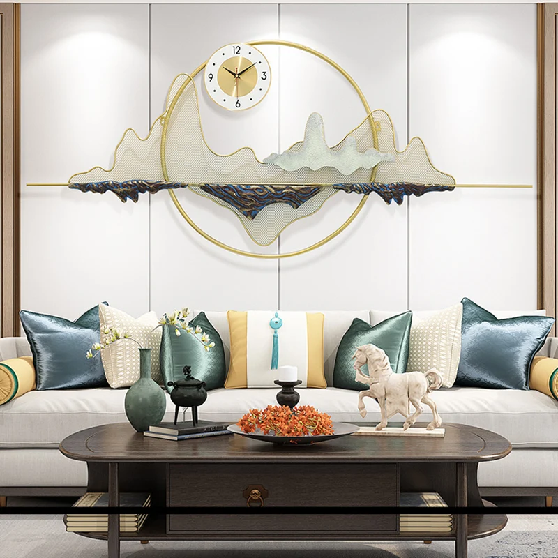 Роскошные кухонные большие настенные часы декоративные бесшумные гигантские