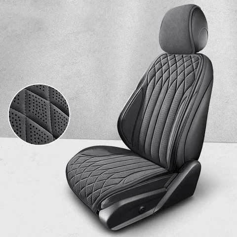 Универсальный чехол для автомобильных сидений всесезонные Автомобильные Кожаные чехлы на сиденья для автомобильных сидений, защитные автомобильные аксессуары