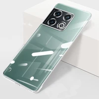 slim clear frameless hard case for oneplus 10 pro 9 9r borderless transparent boundless ultra thin plastic pc cover