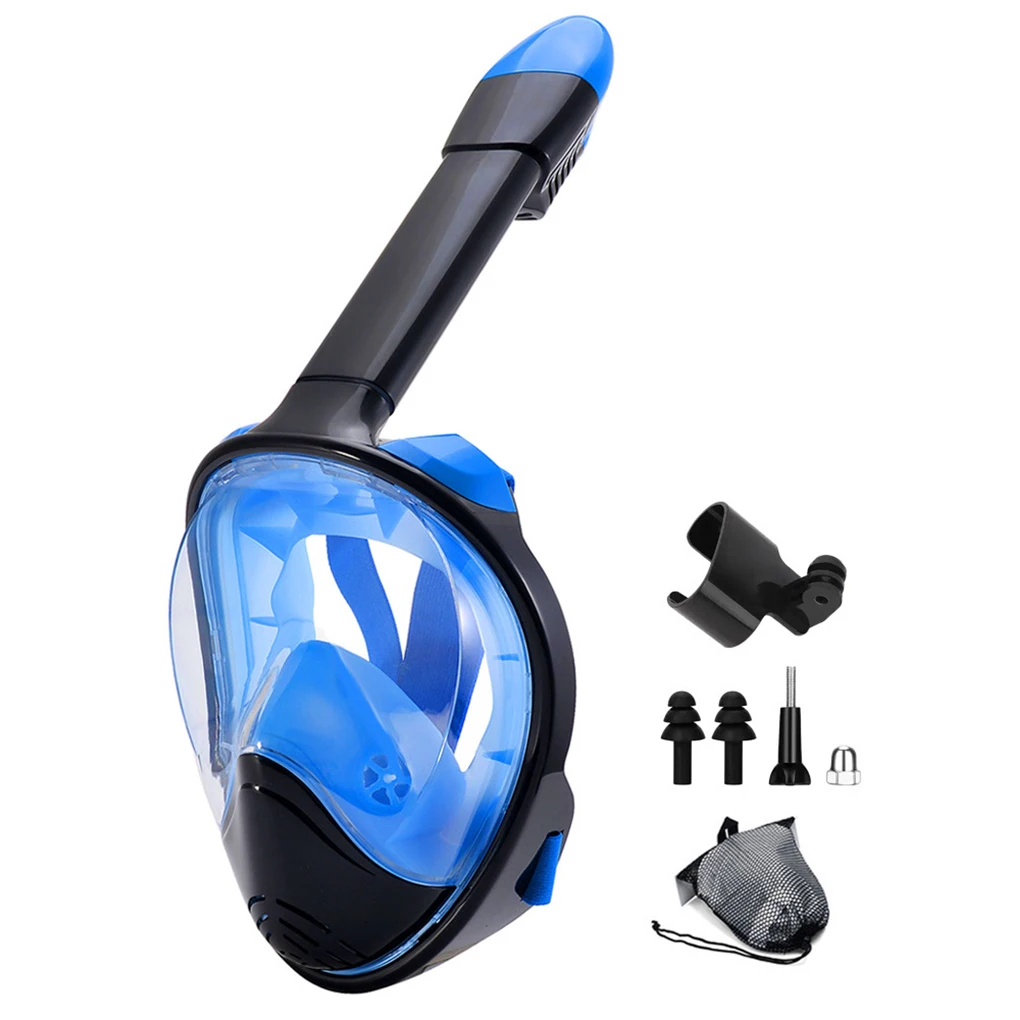 

Маска для подводного плавания на все лицо с Y-образными очками