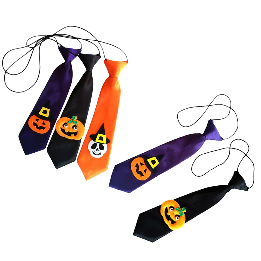 

5Pcs Tie Small Tie Colorful Ties Collar Tie Hair Bows Cat Necktie