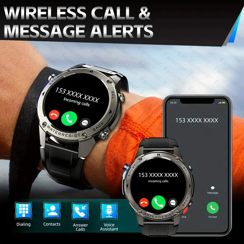 Фото Fanwear GPS Смарт-часы Компас Высота Давление воздуха Плавание Триатлон Таймер 10 АТМ Водонепроницаемый 170+ Спортивный режим Автоматический запись №4