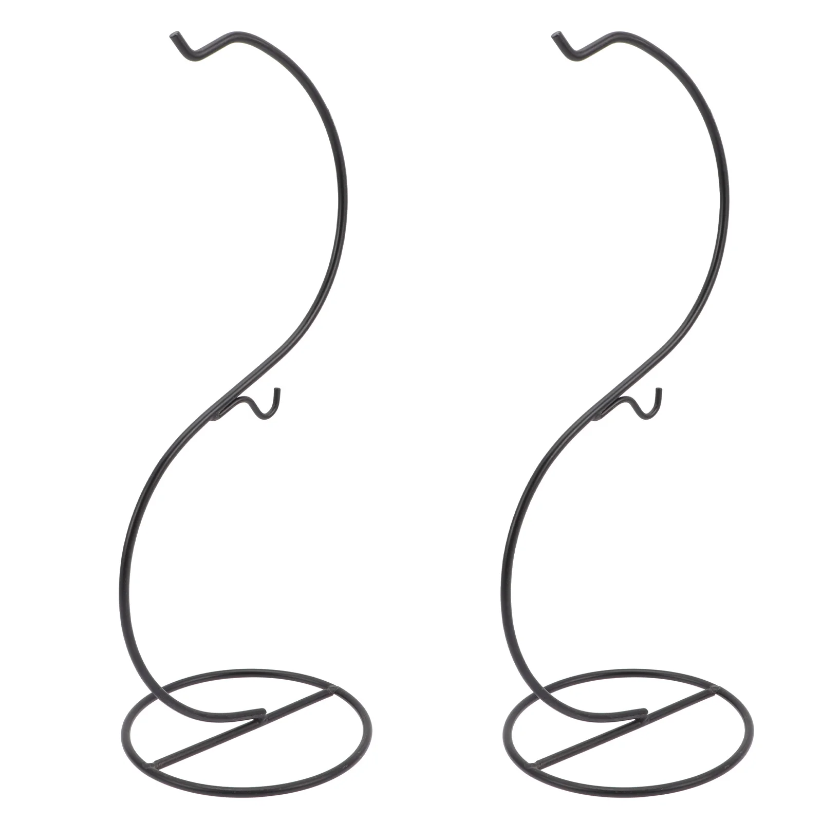 

2pcs Ornament Stands for Display Hanging Air Stands Tabletop Ornament Holder Hanging Globe Stands Ornament Display Rack