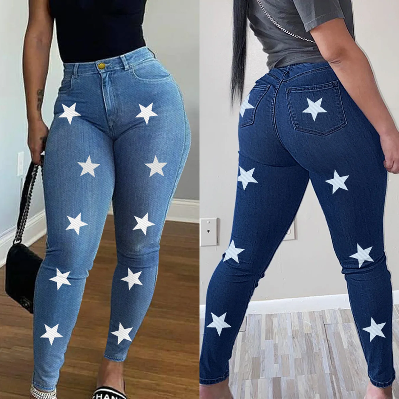 

Женские джинсовые брюки-карандаш, джинсы большого размера в Корейском стиле, одежда для весны и лета, 2022