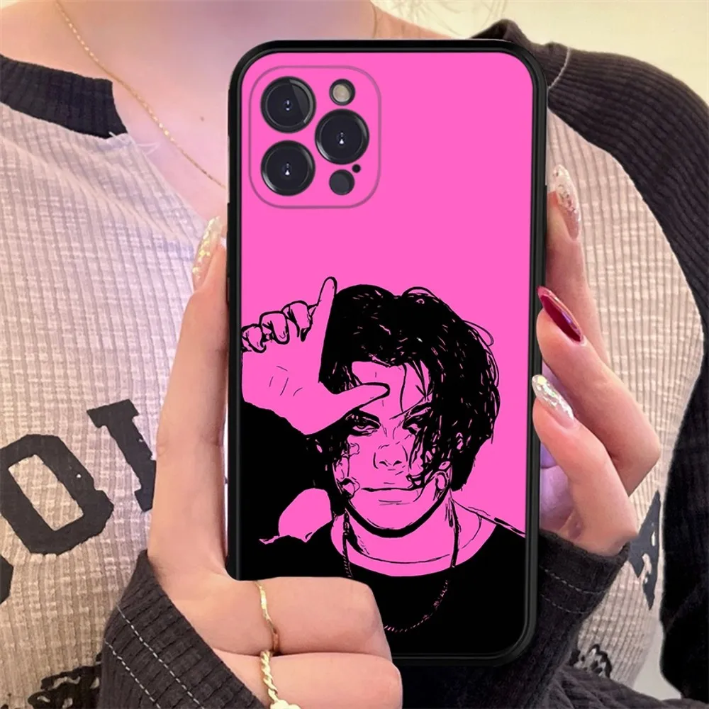 Чехол для телефона Y-Yungblud Lowlife мягкий силиконовый чехол Iphone 16 15 14 13 12 11 Pro Mini XS MAX Plus X