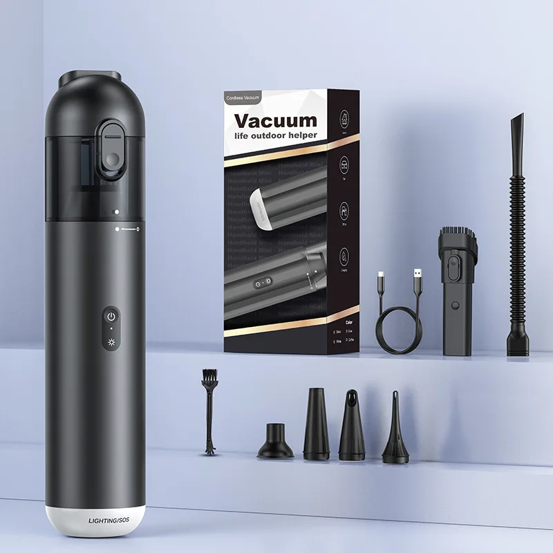 

Пылесос автомобильный в металлическом корпусе, 10 кПа, всасывание и зарядка