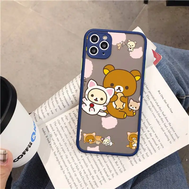 Милый прозрачный матовый чехол TOPLBPCS для iPhone X XR XS 7 8 Plus 11 12 13 pro MAX 13mini - купить по