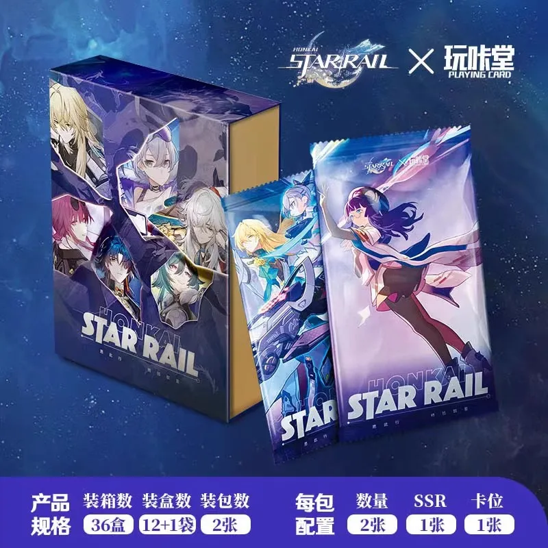 

Anime Games Honkai: Star Rail Collection Card Peripheral Laser Ticket Silver Wolf Jingyuan Kafka Yukong Rocha Bookmark Card Gift