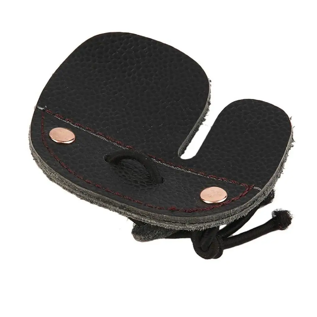 

Fingertip Guard Leather Camping Travel Shooting Hand Protector Man